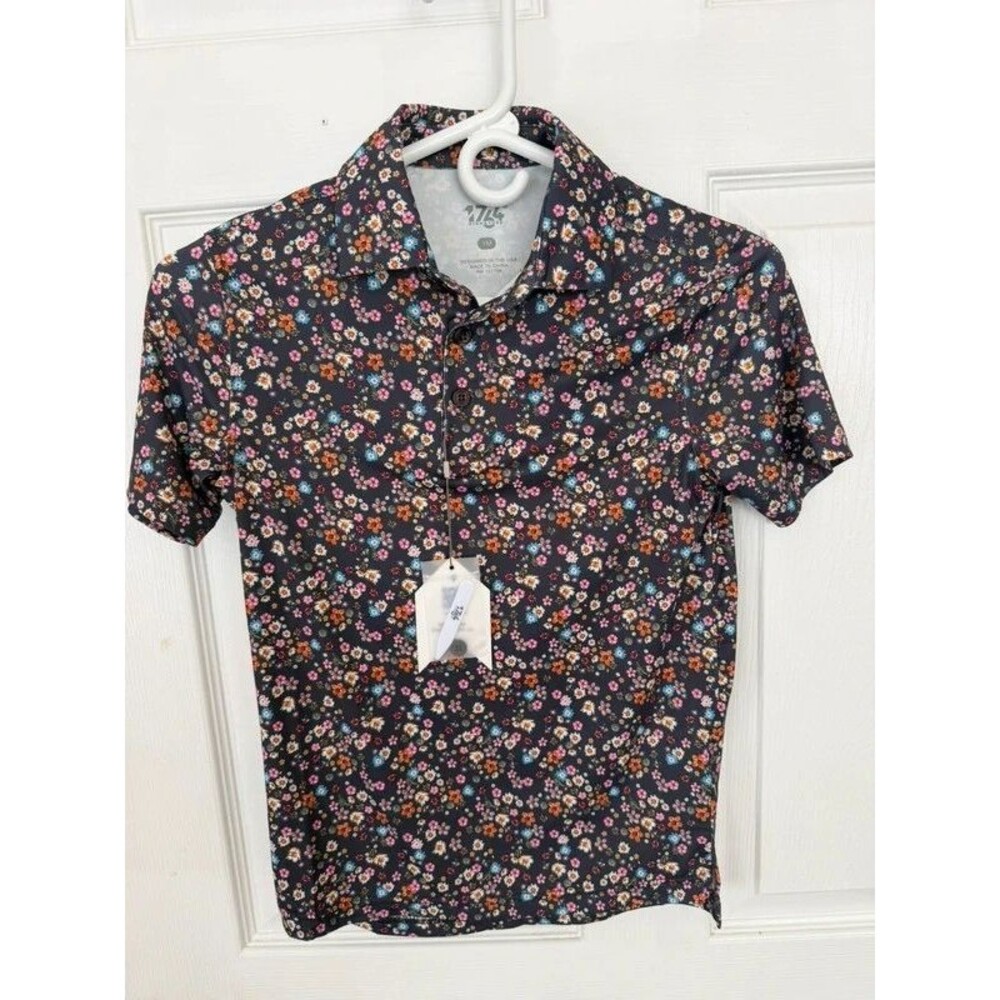 1764 signature kids golf polo